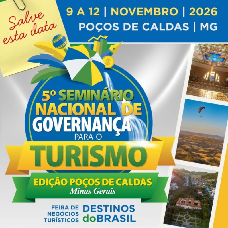 5&ordm; Semin&aacute;rio Nacional De Governan&ccedil;a Para o Turismo